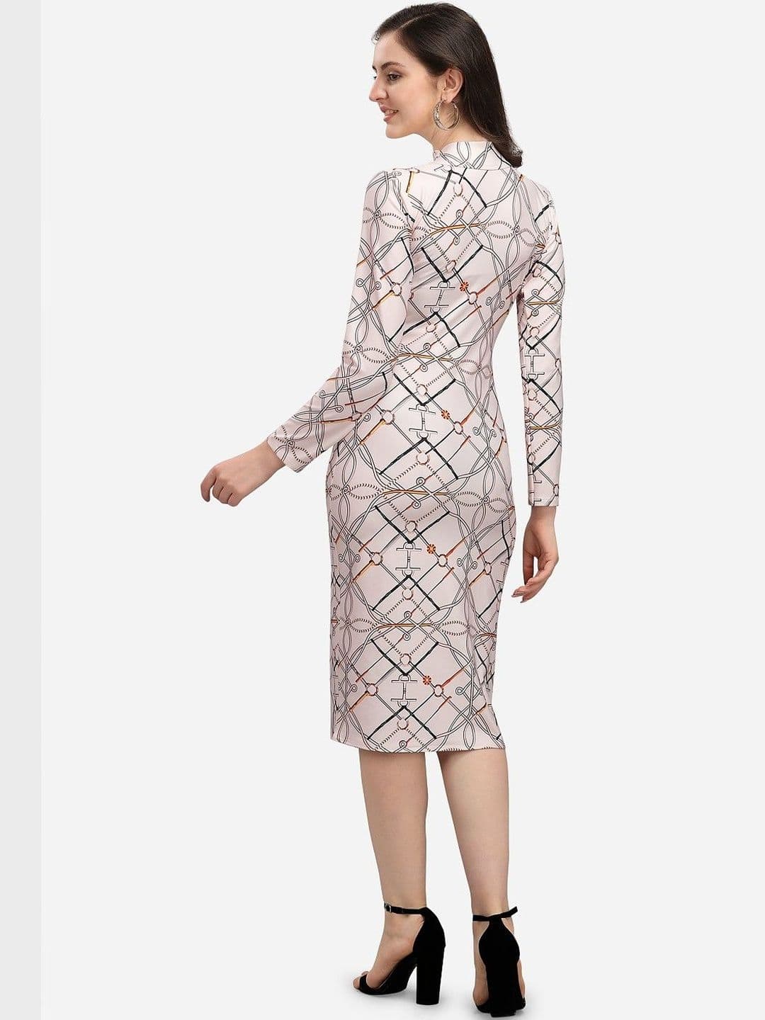 Milost Print Sheath Dress — view 3