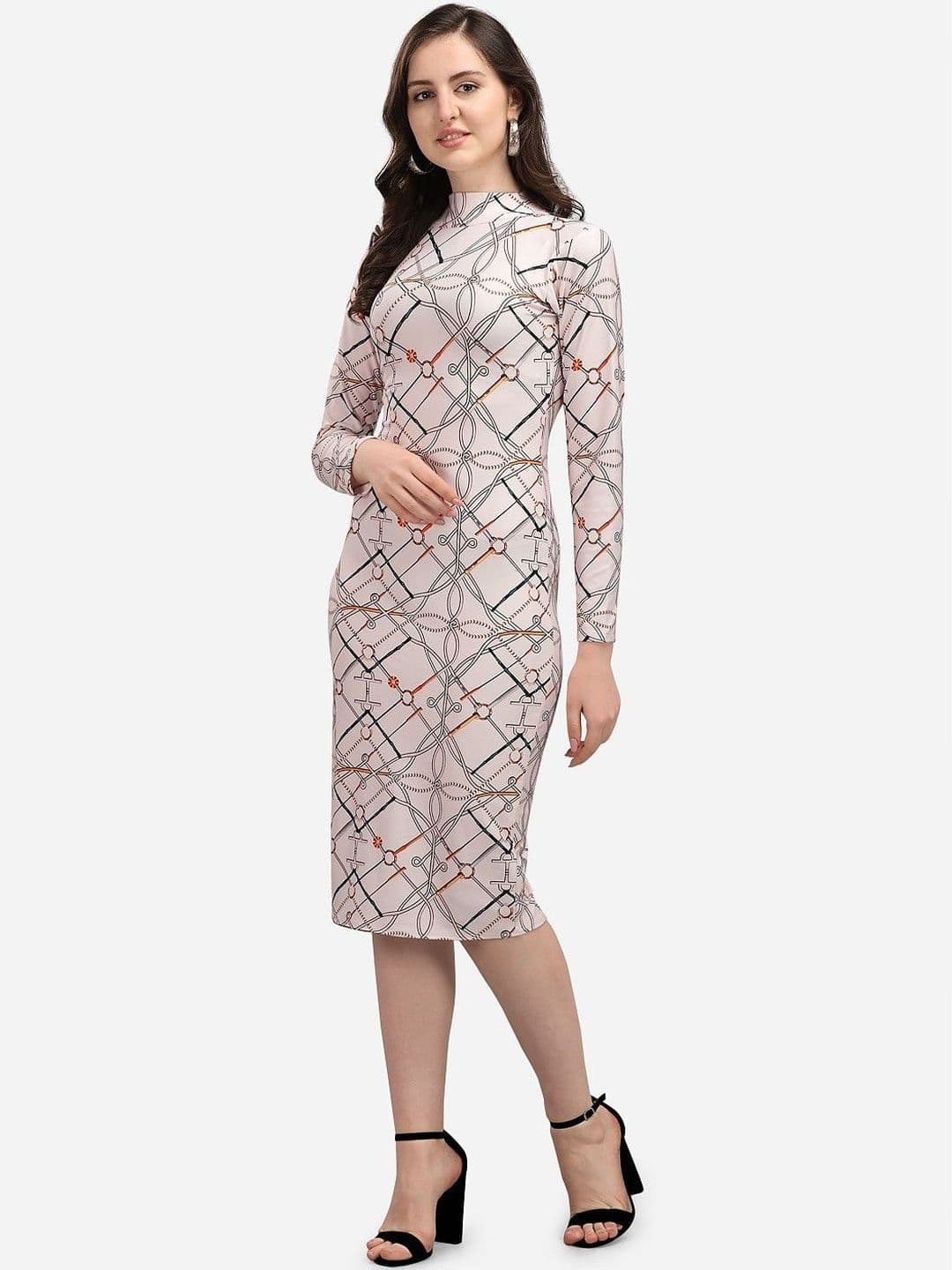Milost Print Sheath Dress — view 5