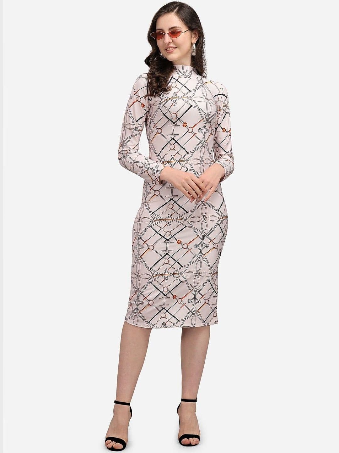 Milost Print Sheath Dress — view 4