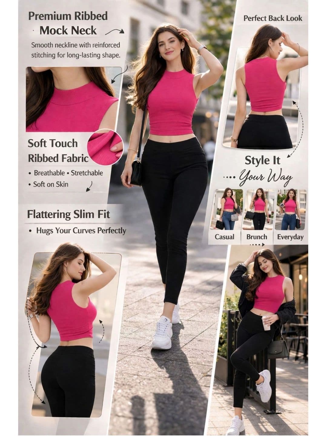 UllasPemium Crop Top — view 4