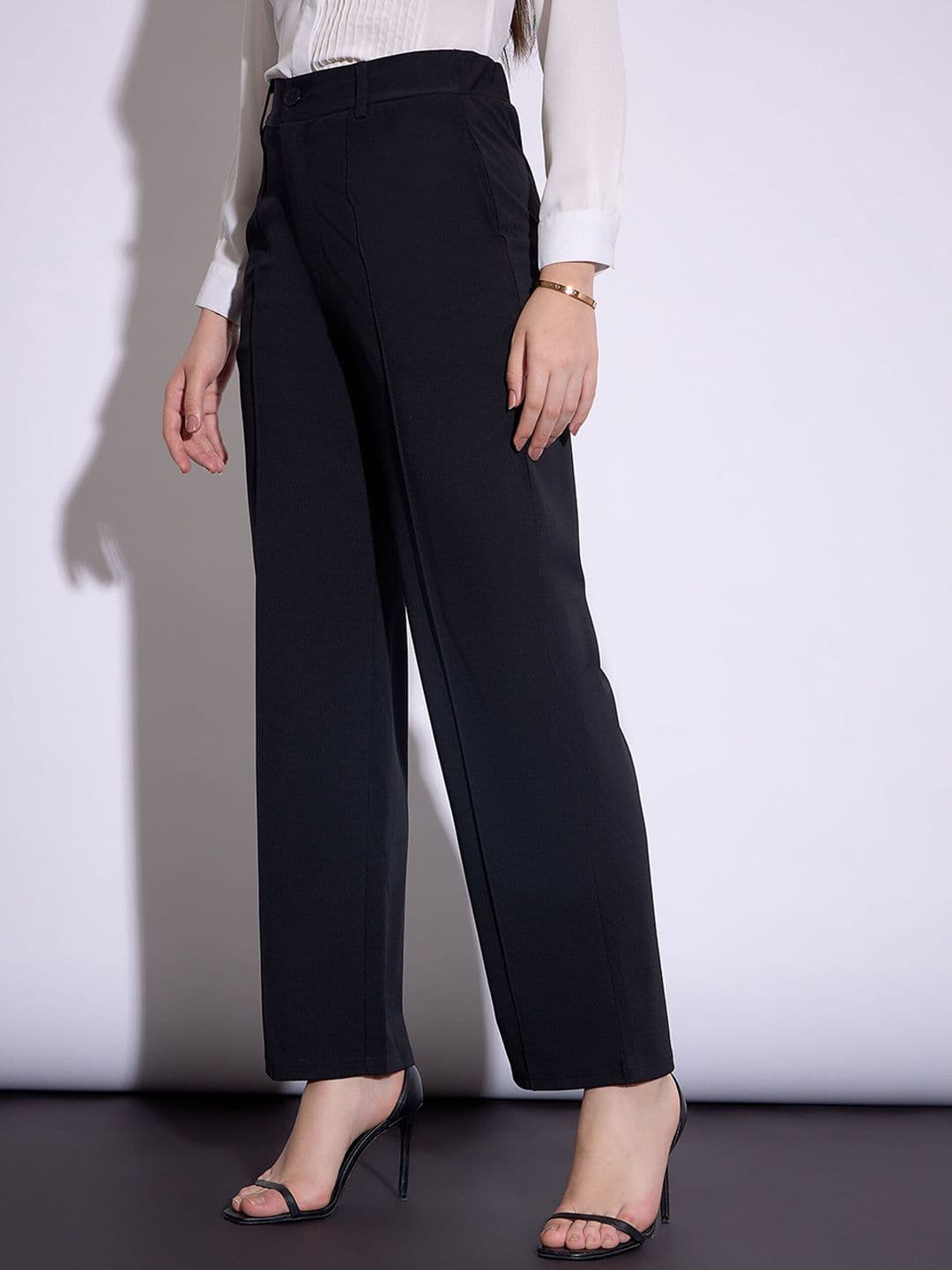 SASSAFRAS worklyf Women Formal Parallel Trousers — view 2